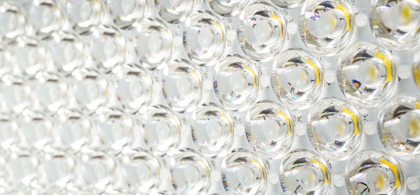 Product LED Lighting Luminaire Zoom On 60 Degree Lens